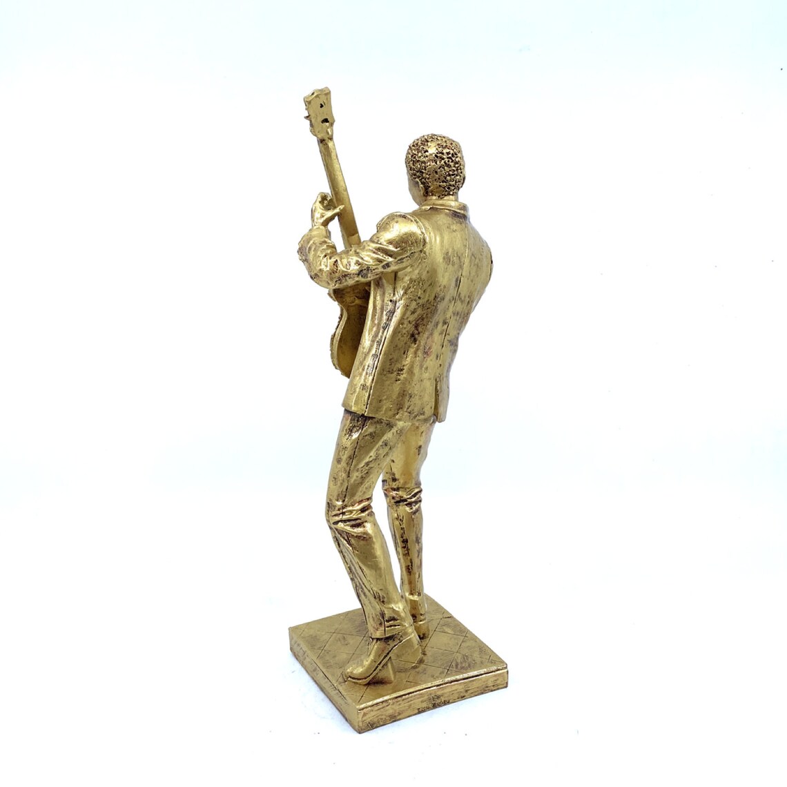 Special Design Guitarist Statue Handmade 32 Cm X 9 Cm Etsy
