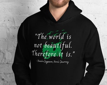 Kino es Journey Hoodie | Kino No Tabi Pullover | Kino & Hermes Zitate | Anime Hoodies