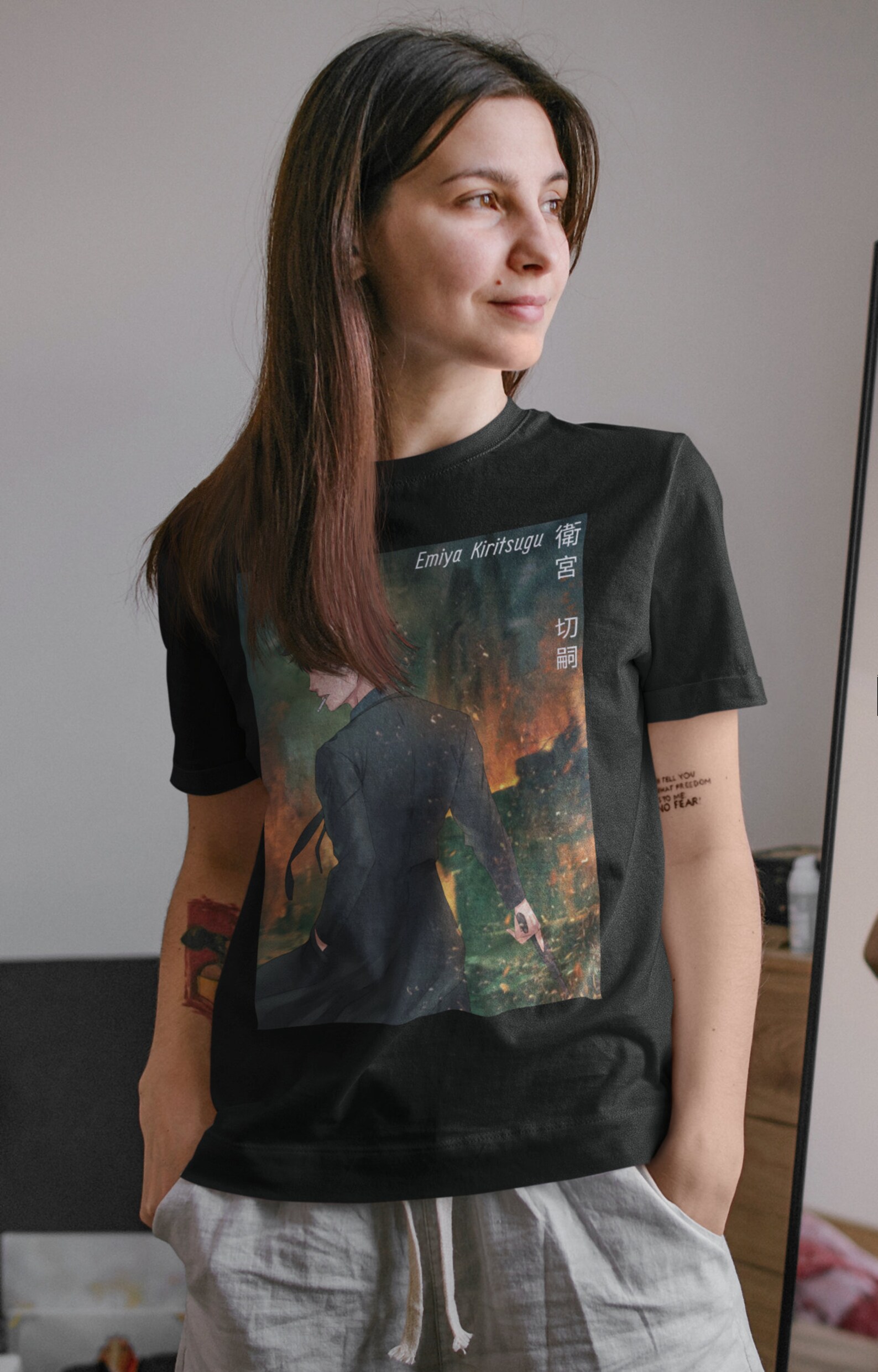 Emiya Kiritsugu Fate Zero Shirt | Fate Stay Night Shirts | Fate Anime ...