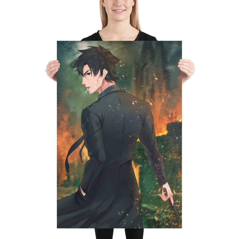 Emiya Kiritsugu Poster Fate Zero Wall Art Fate Stay Night Home Decor ...