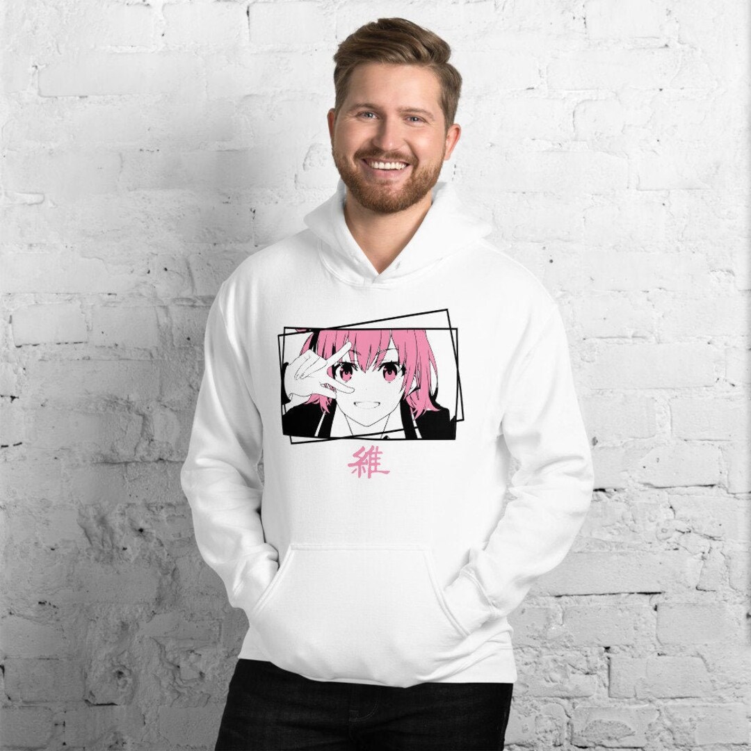 Long Hair Anime Girl Face Hoodie Anime O Face Hoodie Online