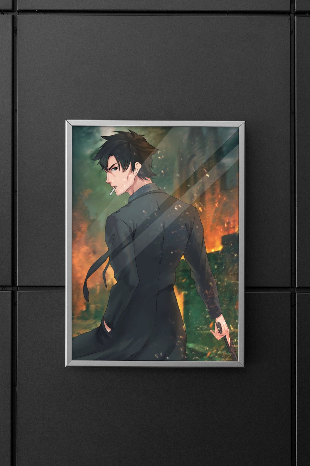 Emiya Kiritsugu Poster Fate Zero Wall Art Fate Stay Night Home Decor ...