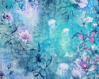 Nautistore, Panel "Maritim Tattoo 81 Jellyfish" - Sommersweat