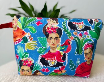Mexican Unique Prints Handmade Makeup Bags.