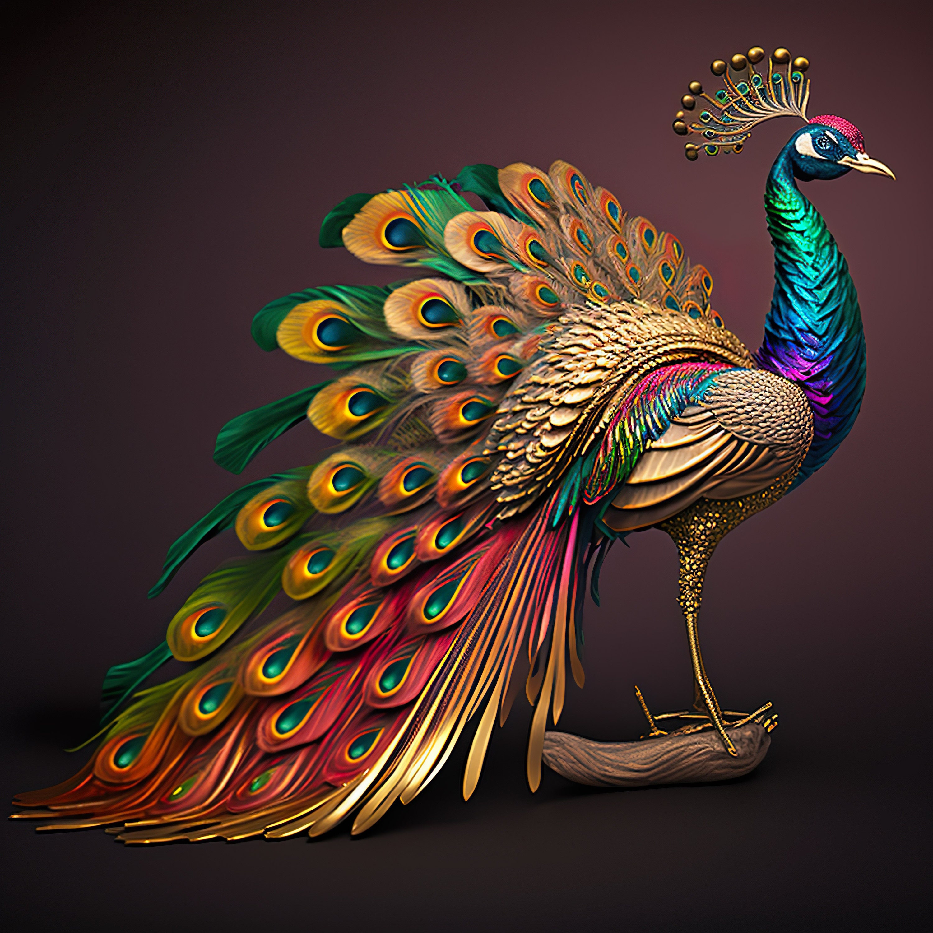 Jewelled Peacock main image 1