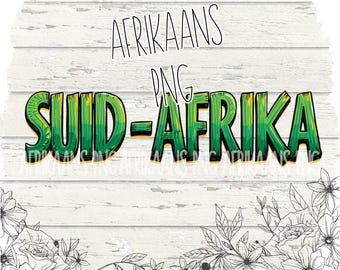 Afrikaans Sydafrika, Afrika png sublimeringsdesign nedladdning, PNG-design, sublimerade designer nedladdning, Sydafrika (digital nedladdning)