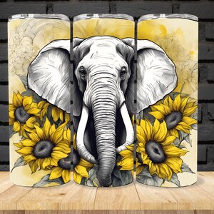 Elephant Sunflower South Africa PNG