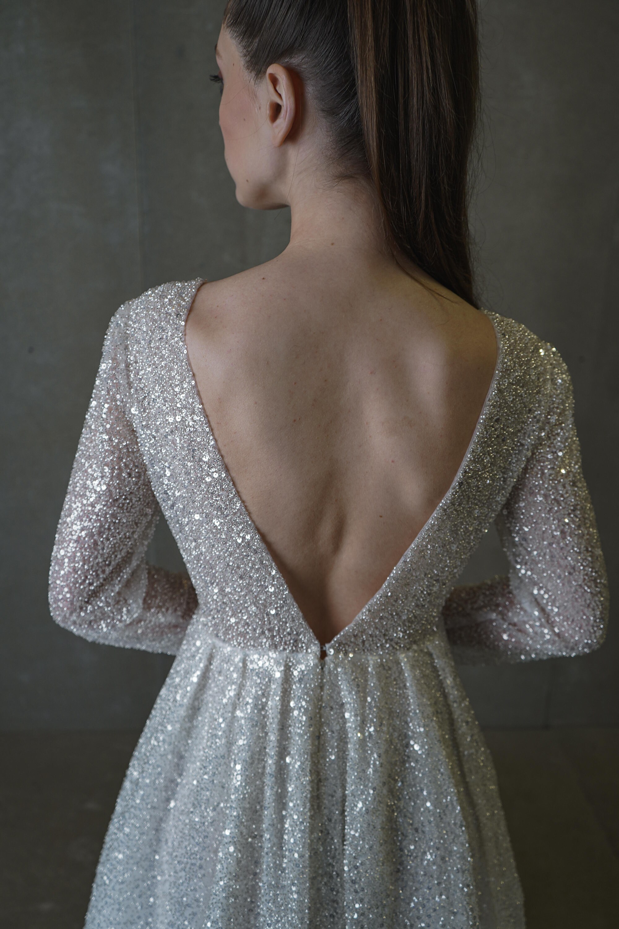 sequins bridal