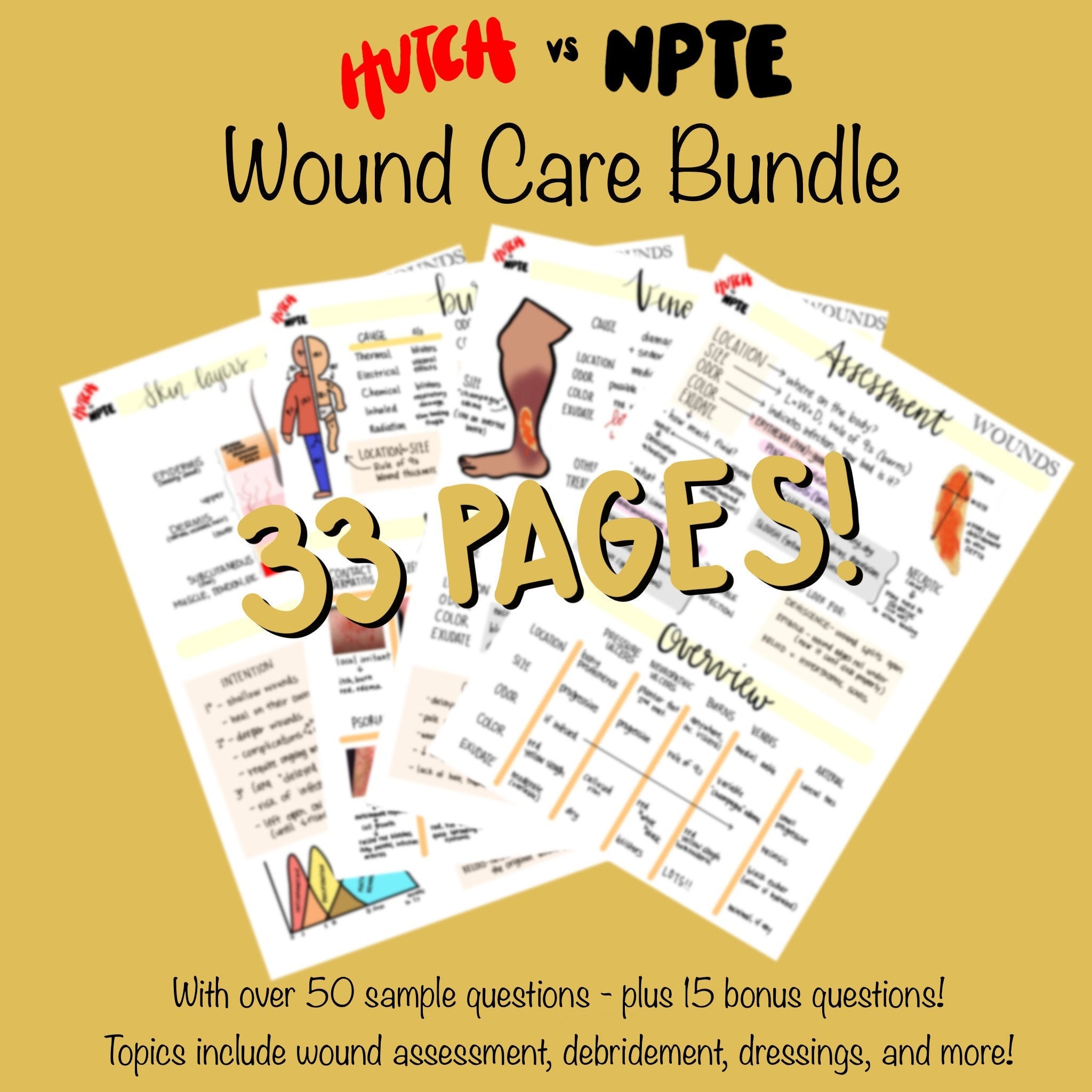 Wound Care Bundle Etsy