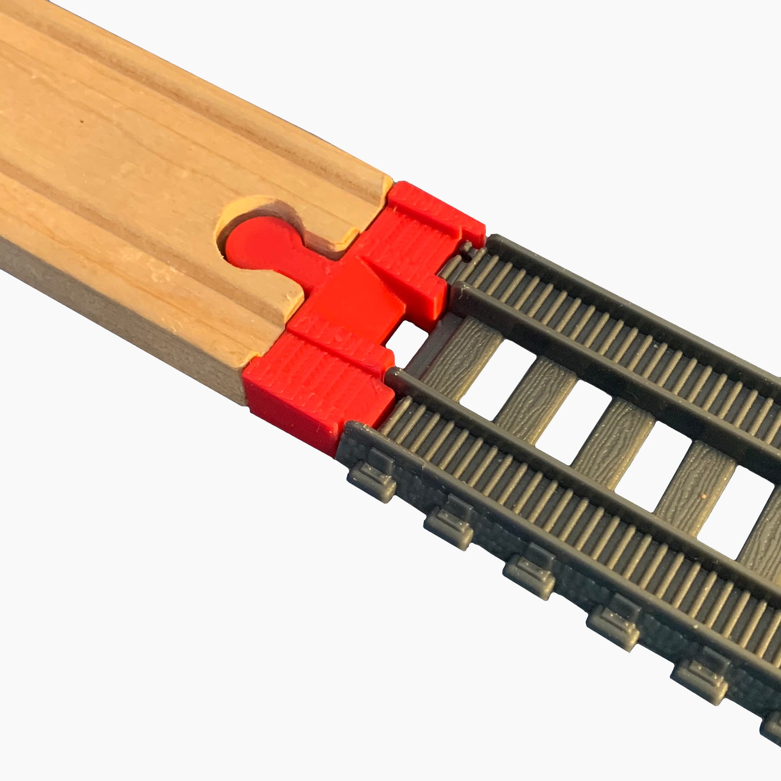 TRAIN 3DEPOT Track Connector Compatible with Wooden Railway Etsy