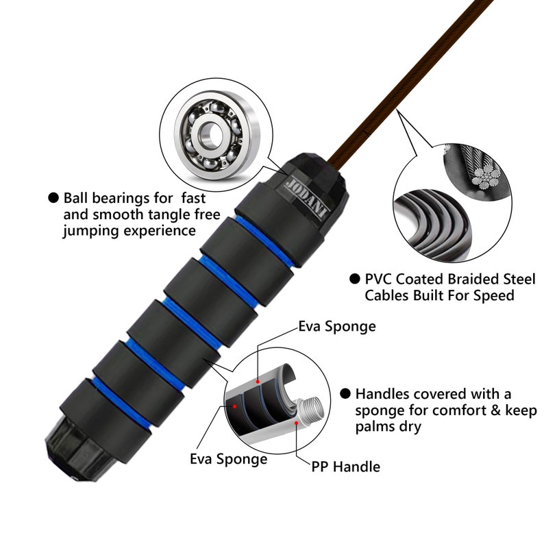 JODANI (100 Pieces) Skipping Rope. image 7
