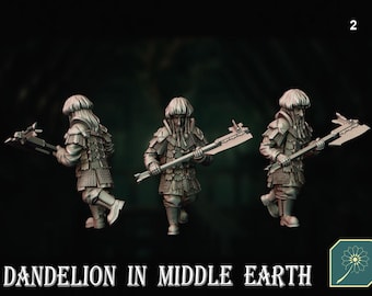 Royal Guard of Lovely Mountain 10 (The chronicler) Dandelion In Middle Earth