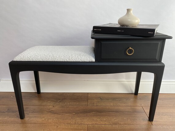 SOLD SOLD Upcycled STAG Minstrel Telephone Table Etsy UK