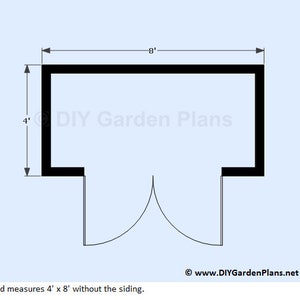 4x8 Lean To Shed Plans PDF Download image 5