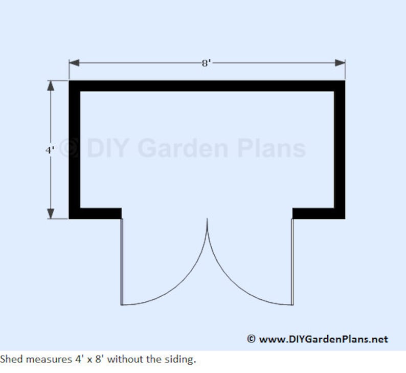 4x8 Lean To Shed Plans PDF Download image 5