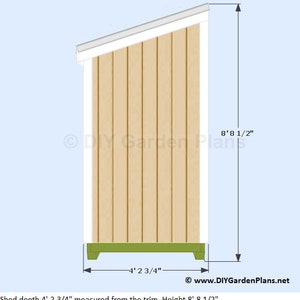 4x8 Lean To Shed Plans PDF Download image 4