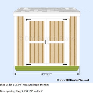 4x8 Lean To Shed Plans PDF Download image 3