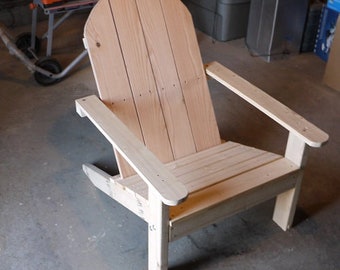 Adirondack Chair Plans | PDF Download