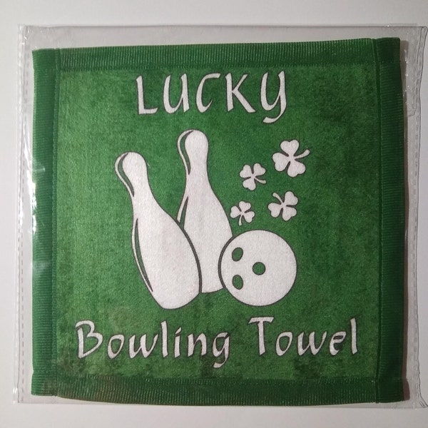 Funny Bowling Towels - Lucky Bowling Towel