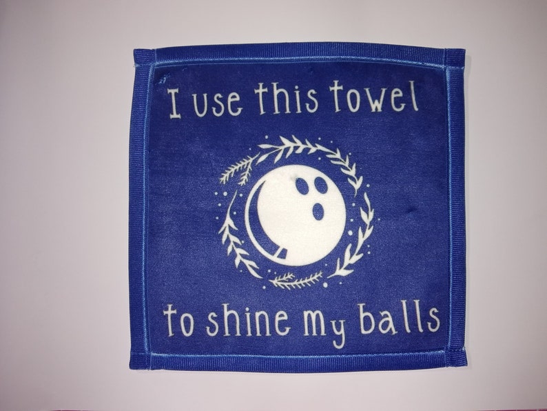 Funny Bowling Towels - Solid Colors