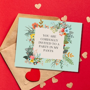 Lustige Liebeskarte | Lustige Valentinstag Karte | Lustige Romantik Karte | Lustige Karte für Mann | Lustige Karte für Freund