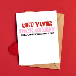Carte de Saint-Valentin sale pour lui | Cartes de Saint-Valentin torrides pour petit ami ou mari | Carte de Saint-Valentin pleine d'esprit | Des cartes de Saint-Valentin pour lui
