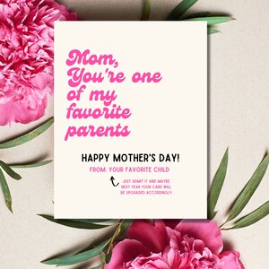 Funny Mothers Day Card, Mothers Day Card from Daughter, Presents for Mom, Mothers Day Cards Funny, Mothers Day Gifts, Happy Mothers Day Card