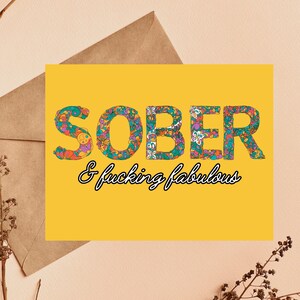 Cadeaux de sobriété pour femmes, Cartes de sobriété, Anniversaire de sobriété, Cadeaux de rétablissement, AA Recovery, 1 an d'abstinence, Cadeaux de sobriété pour elle, Rétablissement d'une dépendance