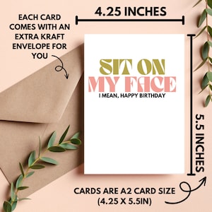 Dirty Birthday Card for Her | Raunchy Birthday Cards | Witty Birthday ...