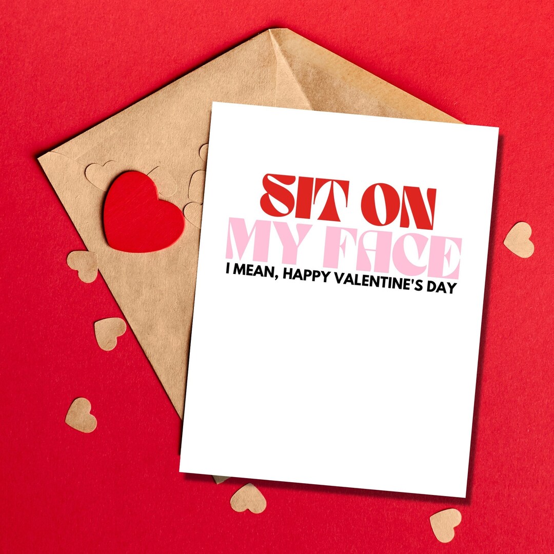 Dirty Valentine's Day Card for Her | Raunchy Valentines Cards | Witty ...