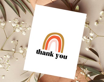 Cute Thank You Card | Adorable Thank You Gift | Cute Appreciation Gift |