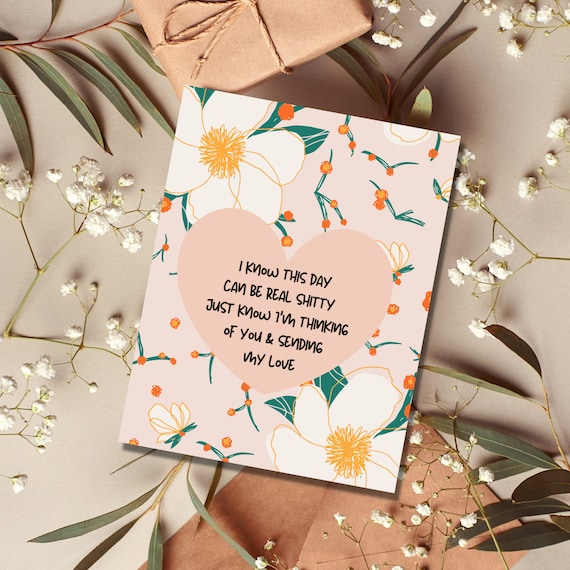 Bereaved Mother Card, Bereaved Mothers Day Card, Grieving Mothers Day Card, Mothers Day Loss, Mothers Day Grief, Mothers Day Without Mom
