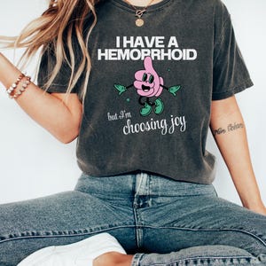 Embarrassing Shirts for Friends, Gag Gift Airport Tshirt Exchange, Inappropriate Unhinged Shirts, Health Crisis Humor Tee, Hemorrhoid Shirt image 4