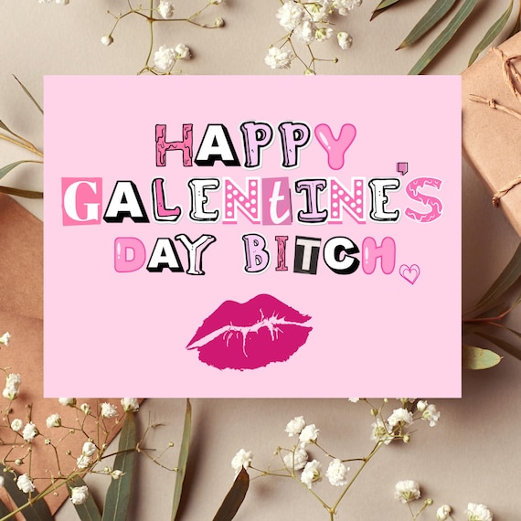 Galentines Day Card Galentines Day Gift for Best Friend Happy Galentines Day Galentines Card Anti Valentine Anti Valentines Day