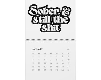 Sobriety Calendar 2026