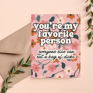 Kaart gewoon omdat, cadeau beste vriend, vriendschapskaarten, grappige kaarten voor een vriend, sarcastische kaarten, leuke kaart voor beste vriend, cadeau beste vriend