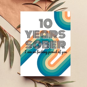 10 ans d'abstinence en cadeau, jalon de la sobriété, un jour à la fois, nous récupérons de l'abstinence