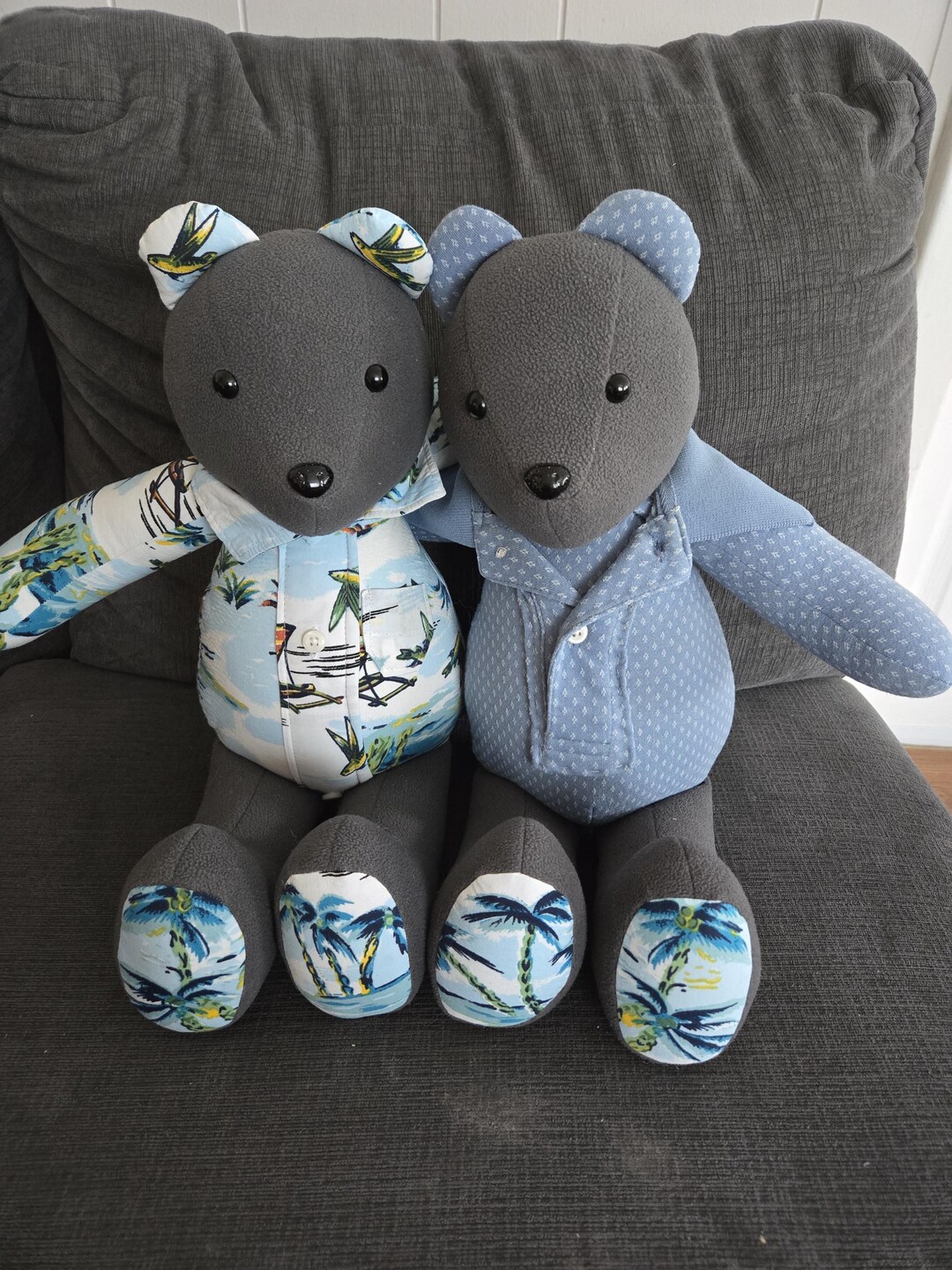Classic Custom Memory Bear | Handmade Keepsake Teddy | Memorial Gift - Etsy