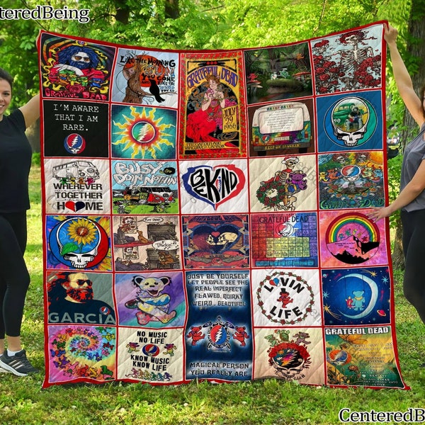 Grateful Dead Blanket - Etsy