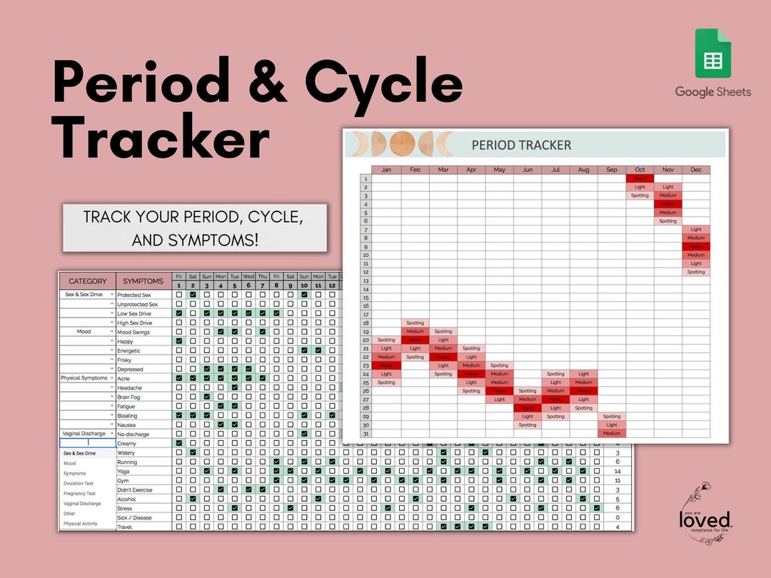 Period Chacker Period Tracker | Menstrual Cycle Tracker | Symptom Tracker | Digital ...