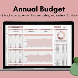 Jahresbudget | Google Sheets Vorlage