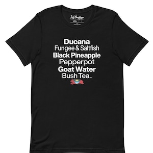 Antigua & Barbuda - Cultural Foods Unisex T-Shirt