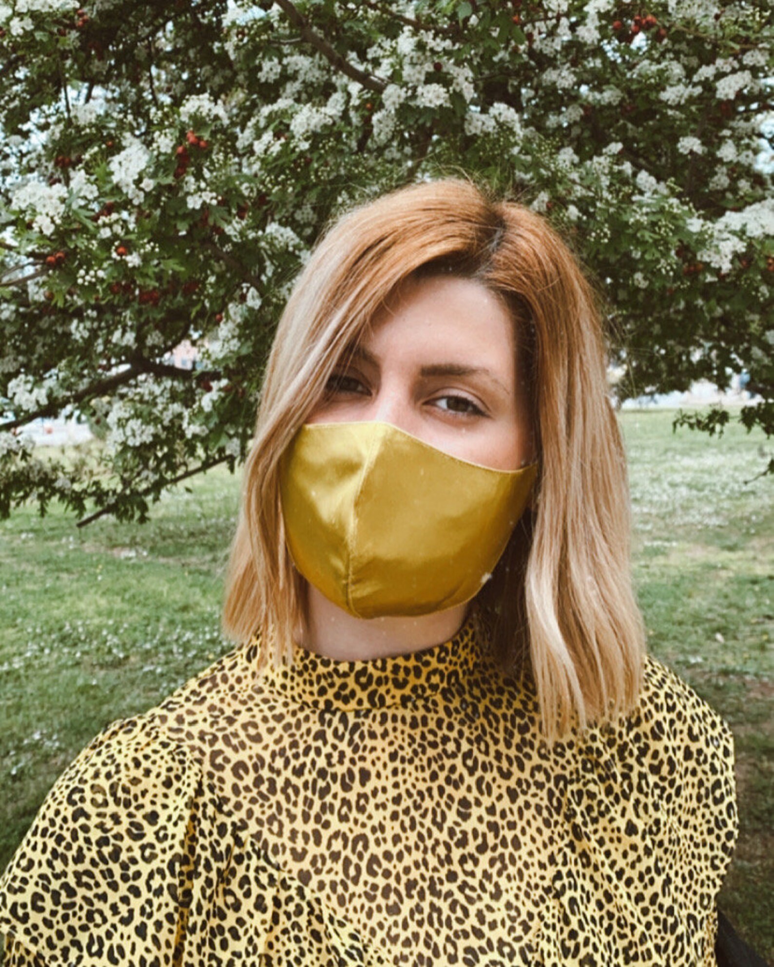 Hot Pink Mask Triple Face Mask Satin Face Mask Washable Face Mask Bridesmaid Face Mask Luxury