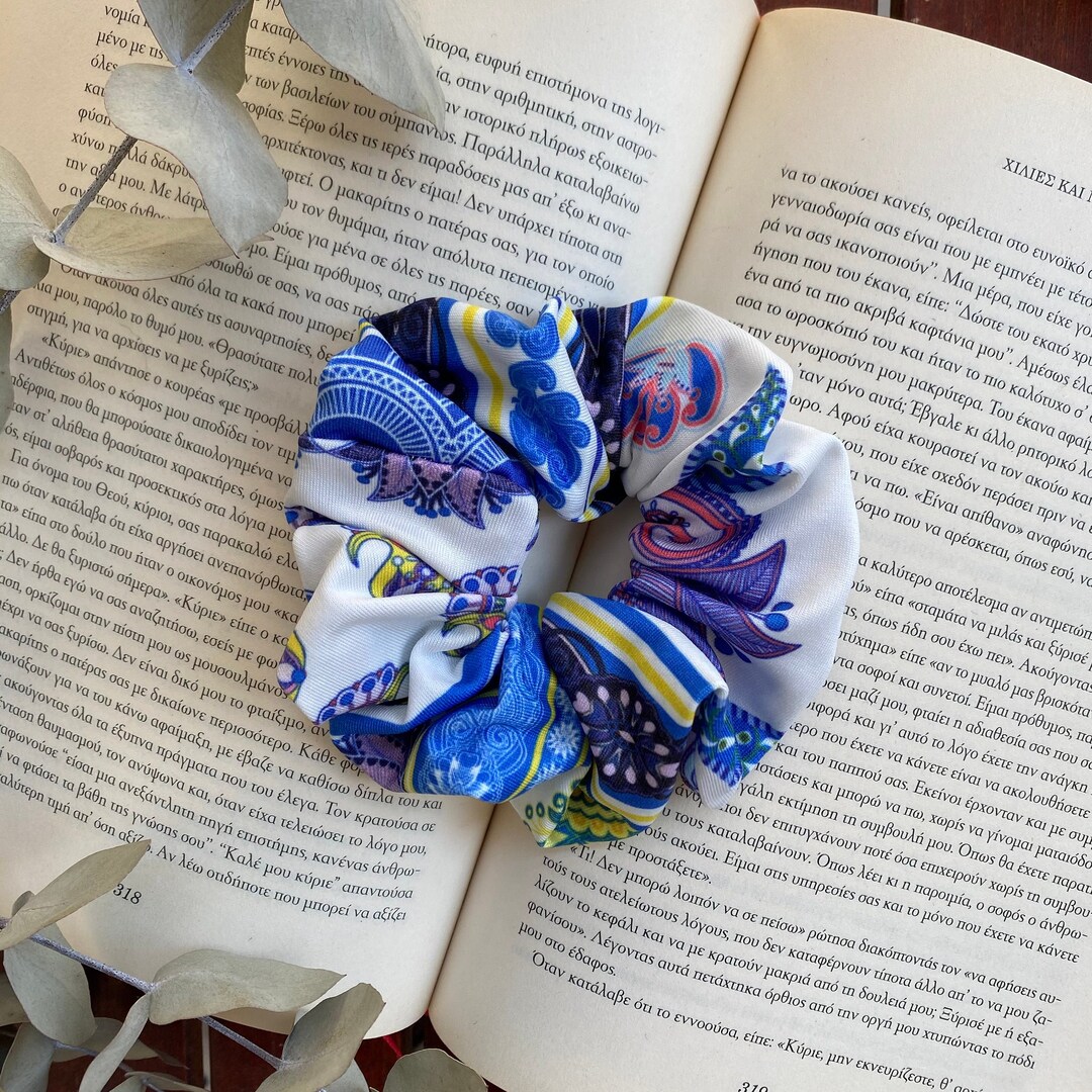 Ethnic Scunchy Scrunchie Pack Hair Accessories Ponytail Holder Hair