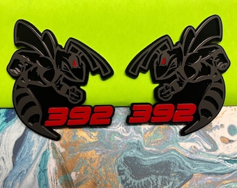 Fender Badges | Goat Black Emblem W/ Red Eye White Face |2 BADGES| Angry Aggressive Car Badge - Canada Fender Badges | Goat Black Emblem W/ Red Eye White Face |2 BADGES| Angry Aggressive Car Badge - Canada