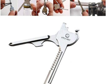 Votono 4-Pack Flat Head Screwdriver Phillips Screwdriver Key Shape With Keychain Pocket Repair Edc Tool Kit Votono 4-Pack Flat Head Screwdriver Phillips Screwdriver Key Shape With Keychain Pocket Repair Edc Tool Kit