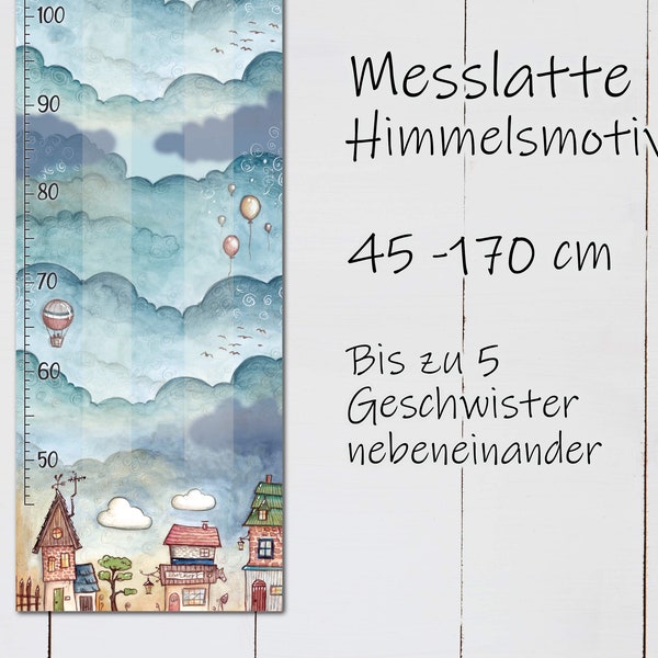 Messlatte Kinderzimmer für Geschwister