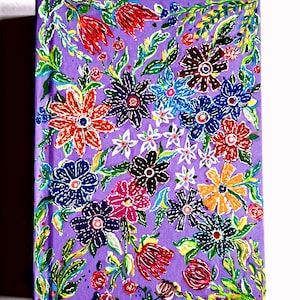 Handpainted 400 pages journal