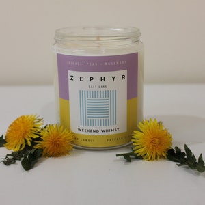 Weekend Whimsy Hand Poured Soy Candle image 1