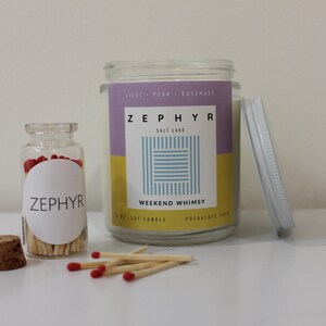 Weekend Whimsy Hand Poured Soy Candle image 2